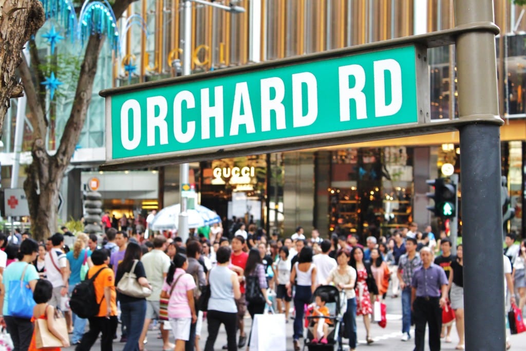 orchard road singapura