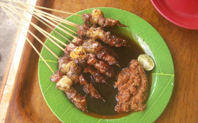 sate kambing muda mang mul