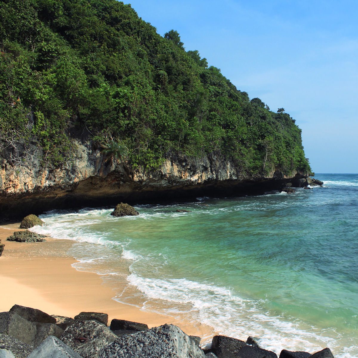 5 Pantai  Tersembunyi Super Cantik  di  Yogyakarta Mister 