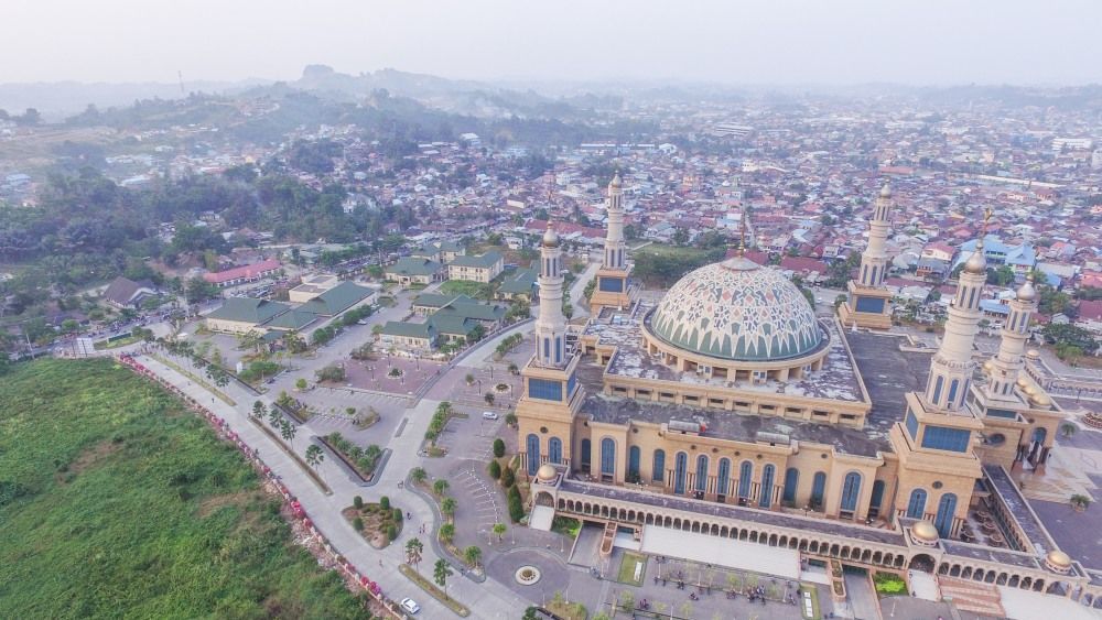 Megahnya Islamic Centre  Samarinda Kalimantan  Timur